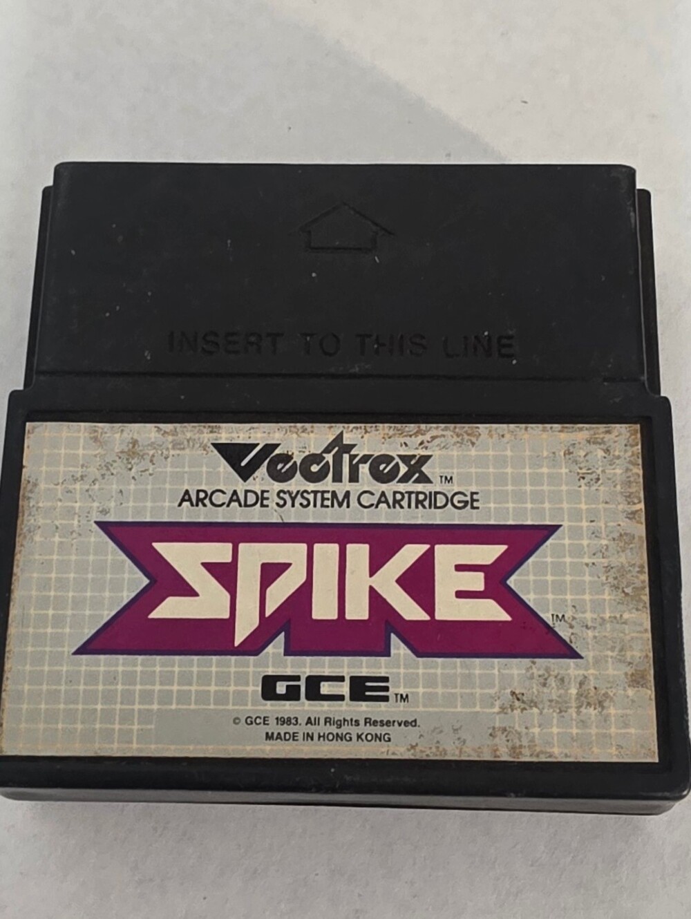 Spike (Vectrex, 1983)  AUTHENTIC